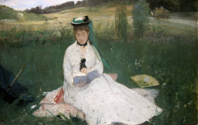 Reading Berthe Morisot